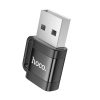 Adapter OTG USB A to USB C Hoco 3A UA31D black