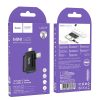 Adapter OTG 2in1 USB C / Lightning to USB A Hoco UA31F black