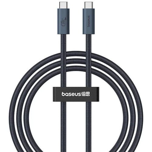 BASEUS kábel Type C to Type C PD3.1 240W 8K 60Hz CB000068 1 m fekete