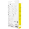 BASEUS kábel Type C to Type C PD3.1 240W 8K 60Hz CB000068 1 m fekete