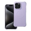 Silicone Zephyr Mag Cover kompatibilis a MagSafe-fel az IPHONE 15 lila színben