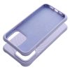 Silicone Zephyr Mag Cover kompatibilis a MagSafe-fel az IPHONE 15 lila színben