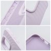 Silicone Zephyr Mag Cover kompatibilis a MagSafe-fel az IPHONE 15 lila színben