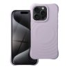 Silicone Zephyr Mag Cover kompatibilis a MagSafe-dal az IPHONE 15 PRO-hoz, lila