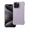 Silicone Zephyr Mag Cover kompatibilis a MagSafe-el az iPHONE 15 PRO MAX-hoz, lila