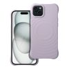 Silicone Zephyr Mag Cover kompatibilis a MagSafe-dal az IPHONE 15 PLUS-hoz, lila