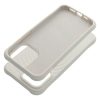 Silicone Zephyr Mag Cover kompatibilis MagSafe a IPHONE 15-höz, fehér színben