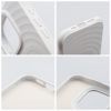 Silicone Zephyr Mag Cover kompatibilis MagSafe a IPHONE 15-höz, fehér színben