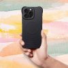 Silicone Zephyr Mag Cover kompatibilis a MagSafe-dal az iPHONE 16 PLUS-hoz, fekete