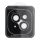 Camera PROTECTOR 9H  IPHONE 15 / 15 PLUS fekete