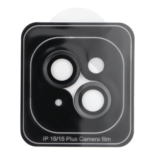 Camera PROTECTOR 9H  IPHONE 15 / 15 PLUS fekete