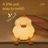 Éjjeli asztali lámpa Ducky Art Deco érintős stílus