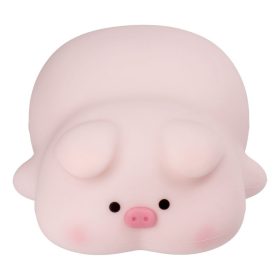   Asztali lámpa éjjeliszekrényre Piggy Art Deco érintős stílus