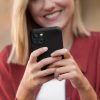 SILICONE MAG COVER tok, kompatibilis a MagSafe-fel, IPHONE 16 fekete színben