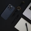 SILICONE MAG COVER tok kompatibilis a MagSafe-fel az IPHONE 16 Pro készülékhez kék titán színben