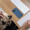 SILICONE MAG COVER tok kompatibilis a MagSafe szabvánnyal IPHONE 16 Pro Max készülékhez kék színben