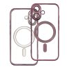 ELECTRO MAG COVER tok kompatibilis a MagSafe-fel, IPHONE 16 deep lila színben