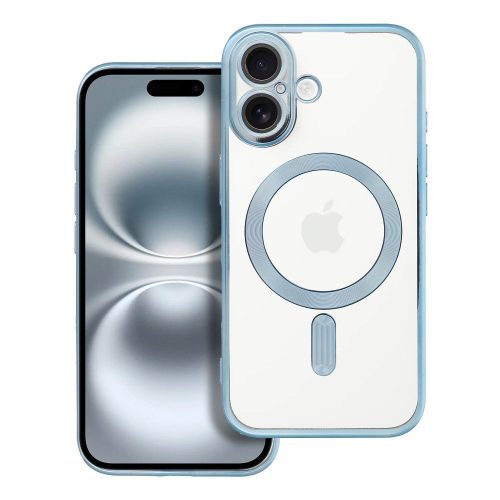 ELECTRO MAG COVER tok MagSafe kompatibilis IPHONE 16 kék színben