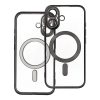 ELECTRO MAG COVER tok kompatibilis a MagSafe-fel IPHONE 16-hoz, fekete színben