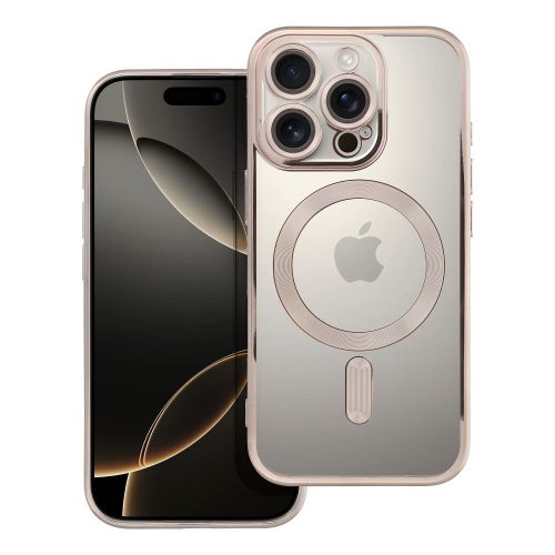 ELECTRO MAG COVER tok kompatibilis a MagSafe-fel az IPHONE 16 Pro készülékhez, szürke titán színben