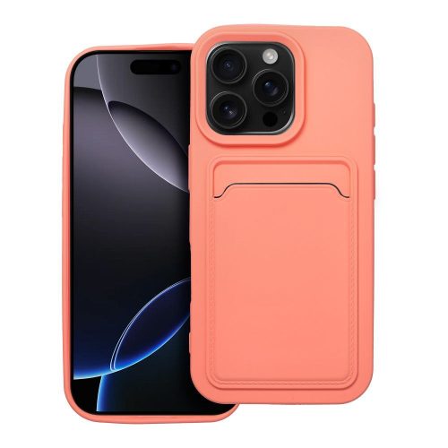 CARD tok IPHONE 16 Pro készülékhez rózsaszín