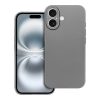 METALLIC tok IPHONE 16 készülékhez szürke