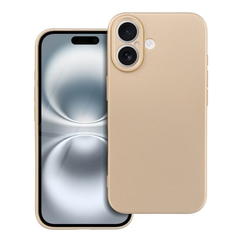 METALLIC tok IPHONE 16-hoz arany színben