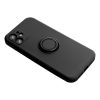 SILICONE RING tok IPHONE 16 Pro-hoz fekete színben