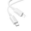 HOCO kábel Type C to Lightning PD 27W X107 1 m fehér