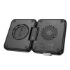 EOL HOCO foldable wireless chrger 3in1 compatible with Apple Watch 15W CQ11 black
