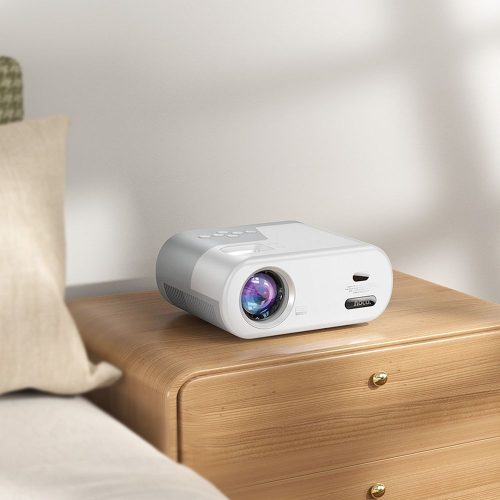 HOCO projektor Android szoftverrel Wi-Fi bluetooth 720P DT2 fehér