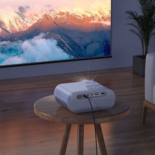 HOCO projektor Android szoftverrel Wi-Fi bluetooth 720P DT2 fehér