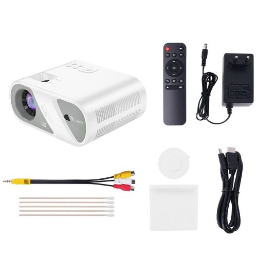HOCO projector Wi-Fi bluetooth 720P DT1 fehér