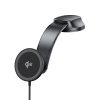 DUZZONA V4 - Műszerfalra szerelhető autós tartó mágneses vezeték nélküli töltővel 15W (Kompatibilis MagSafe és Qi2 töltéssel)