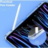DUX DUCIS tok UNID összehajtható ceruzatárolóval iPad Pro 13 (2024) fekete