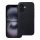 SILICONE MAG COVER (nagy lyukas) tok kompatibilis MagSafe-el IPHONE 16-hoz fekete