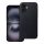 SILICONE MAG COVER (big hole) tok, kompatibilis a MagSafe-dal IPHONE 16 Plus fekete