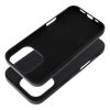 SILICONE MAG COVER (nagy lyuk) tok kompatibilis a MagSafe-vel az IPHONE 16 Pro fekete készülékhez