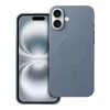 SILICONE MAG COVER (nagy lyukú) tok kompatibilis a MagSafe-dal IPHONE 16 Plus világoskék
