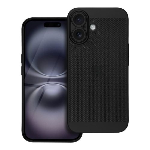 BREEZY tok IPHONE 16 készülékhez fekete