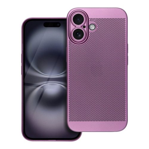 BREEZY tok IPHONE 16 készülékhez lila színben