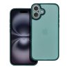 VARIETE Tok IPHONE 16 Plus számára, sötétzöld