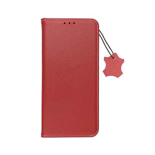 Bőr tok SMART PRO IPHONE 16 Pro készülékhez, bordó színben