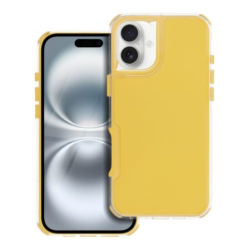 MATRIX tok az IPHONE 16 PLUS-hoz sárga színben