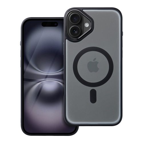 MATTE MAG COVER tok MagSafe kompatibilis az IPHONE 16 Plus készülékhez, fekete