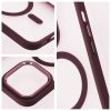 MATTE MAG COVER tok kompatibilis a MagSafe-dal IPHONE 16 Plus plum piros számára