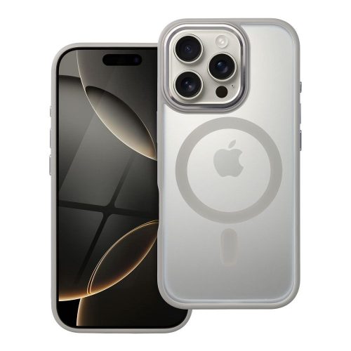 MATTE MAG COVER tok kompatibilis MagSafe-fel az IPHONE 16 Pro titániumhoz