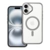 COLOR EDGE MAG COVER tok kompatibilis a MagSafe-fel az IPHONE 16 Plus titánium szürke esetében