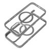 COLOR EDGE MAG COVER tok kompatibilis a MagSafe-fel az IPHONE 16 Plus titánium szürke esetében