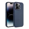 bőr MAG COVER tok IPHONE 16-hoz indigókék színben